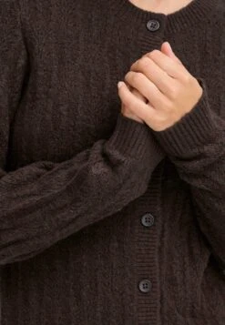 OXMO FRSINVA - Cardigan - Chocolate Torte Melange 13 OXMO FRSINVA - Cardigan - Chocolate Torte Melange -OXMO Store 8a3b8e59777d47d1a933fda60f76b904