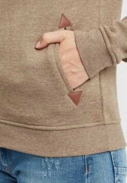 OXMO OXVicky - Zip-up Sweatshirt - Sand Melan 17 OXMO OXVicky - Zip-up Sweatshirt - Sand Melan -OXMO Store 8a6078e7ff3a4d4d92f5655b8c1698eb