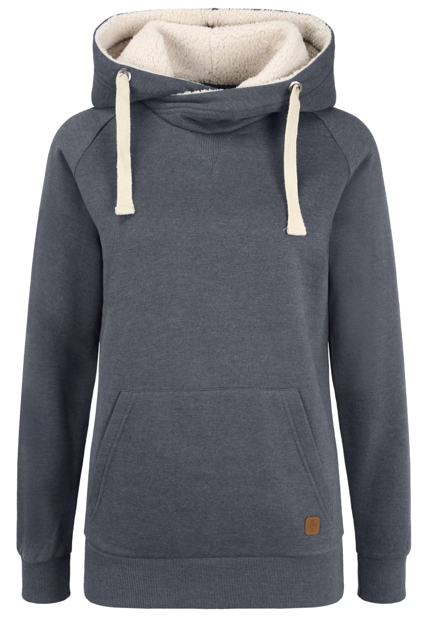 OXMO OXJulia - Hoodie - Navy Teddy 6 OXMO OXJulia - Hoodie - Navy Teddy - Image 6
