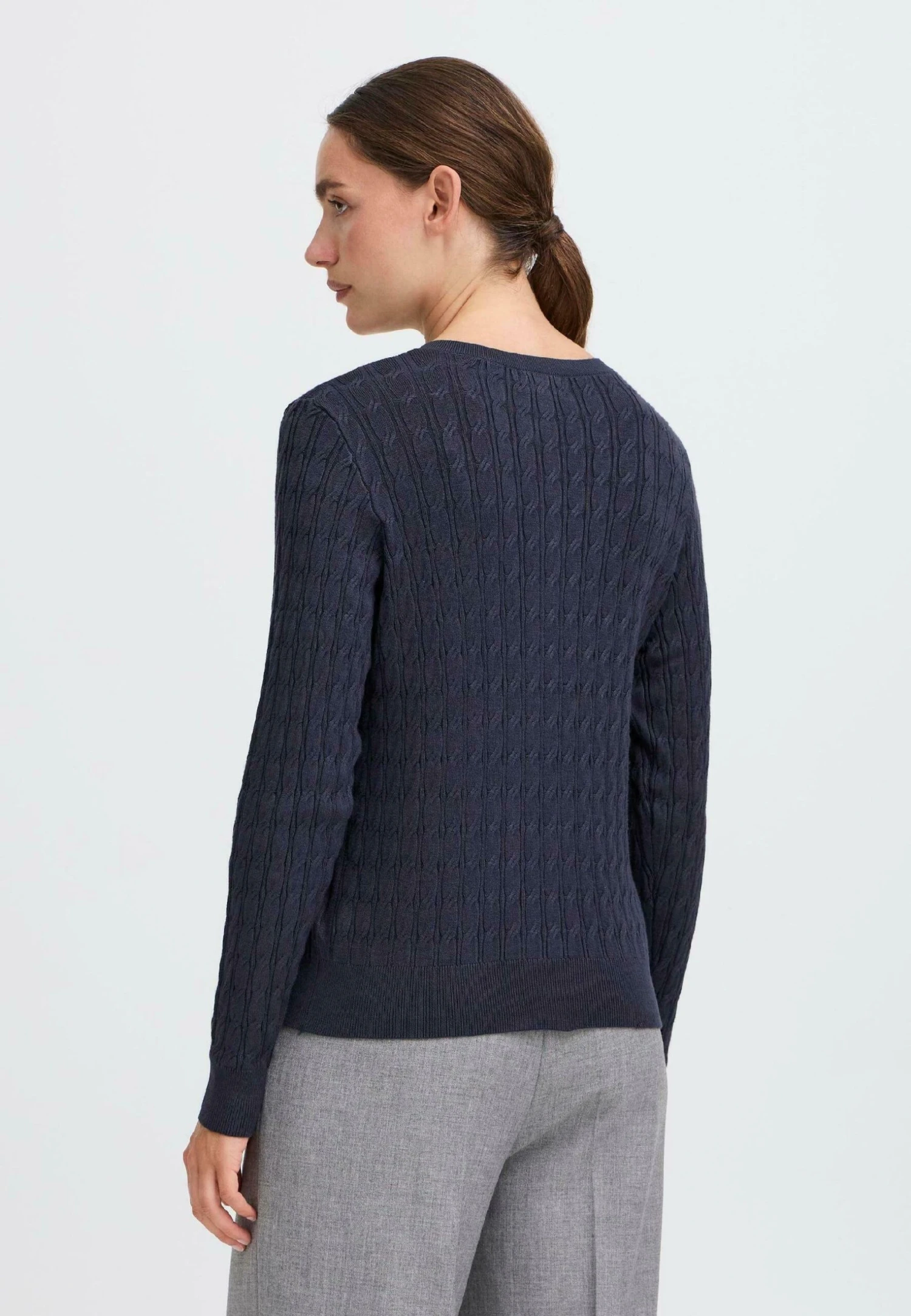 OXMO IHSASJA - Cardigan - Total Eclipse 3 OXMO IHSASJA - Cardigan - Total Eclipse - Image 3