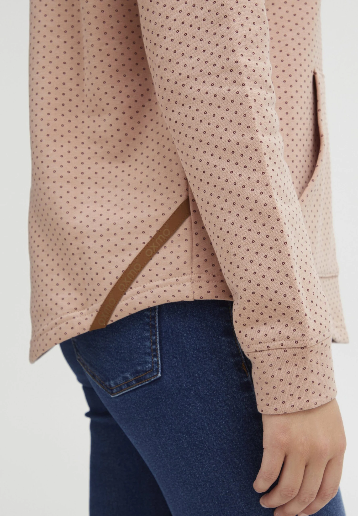 OXMO OXAMINI - Sweatshirt - Mahogany Rose Melange 5 OXMO OXAMINI - Sweatshirt - Mahogany Rose Melange - Image 5