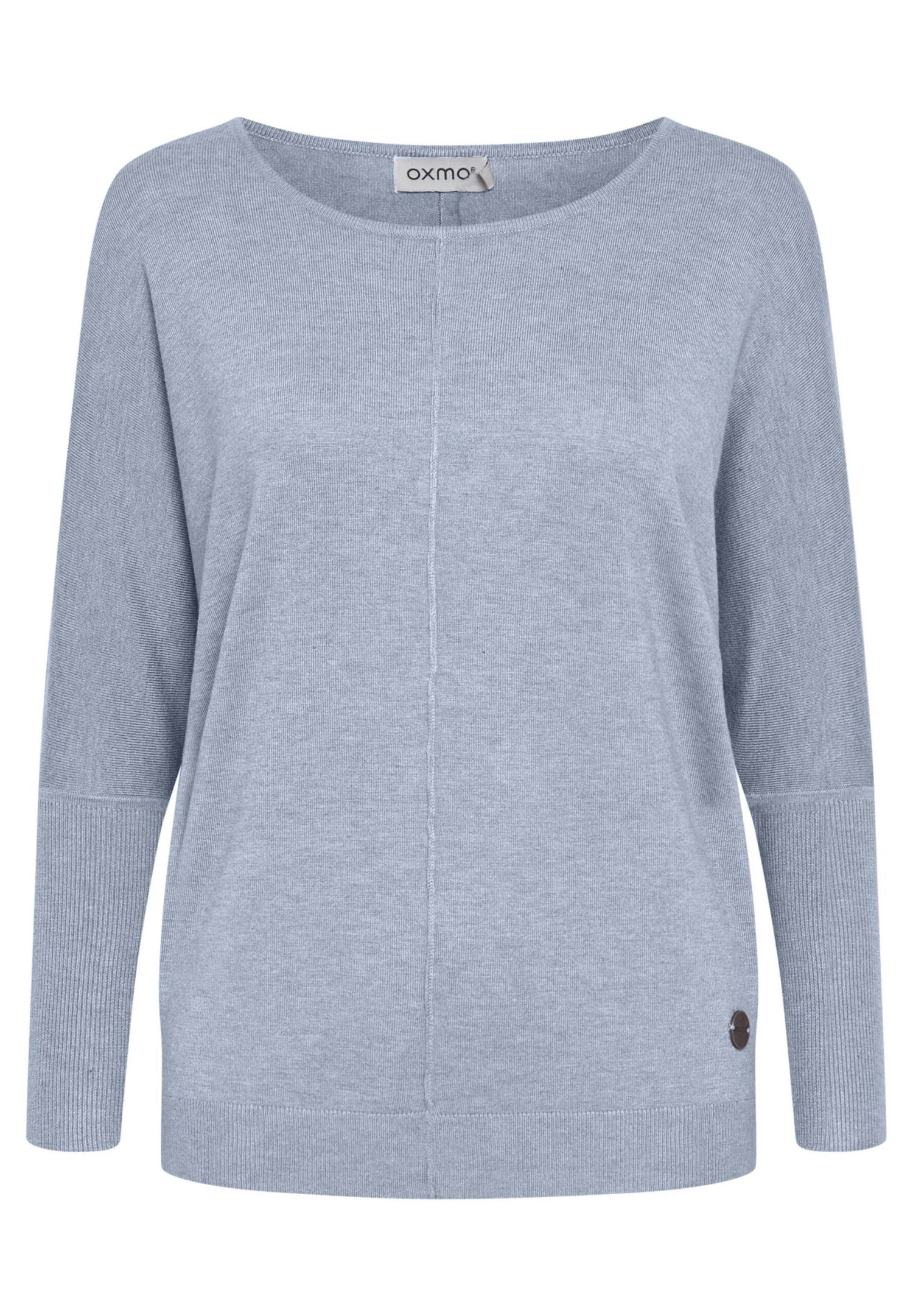 OXMO OXHerdis - Jumper - Oyster Grey Melange 10 OXMO OXHerdis - Jumper - Oyster Grey Melange - Image 10