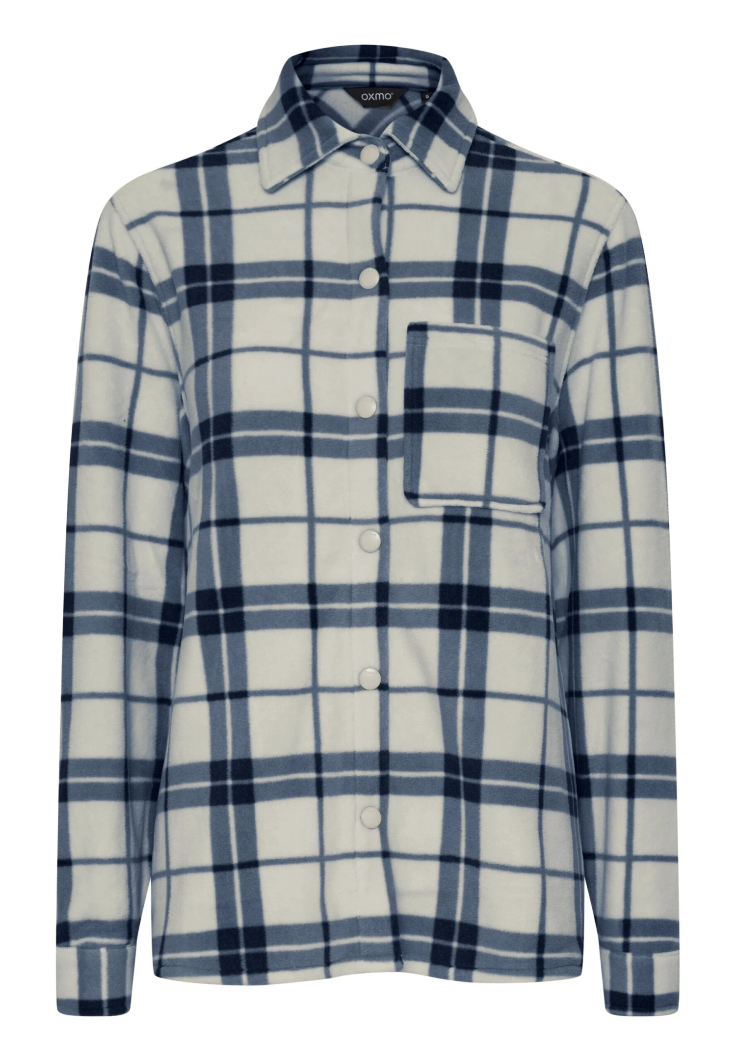 OXMO OXCHIA - Fleece Jacket - Asphalt 8 OXMO OXCHIA - Fleece Jacket - Asphalt - Image 8