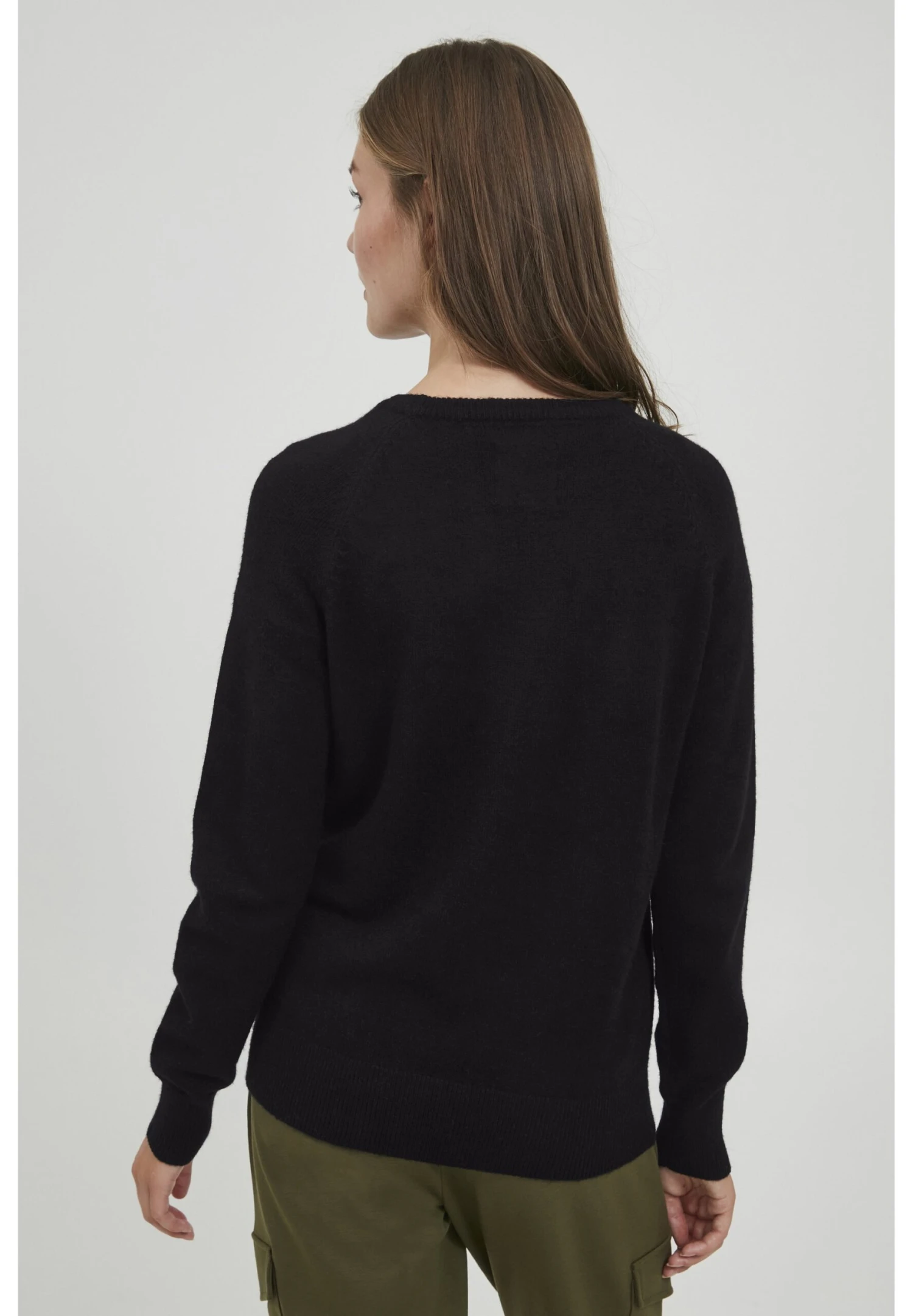 OXMO OXMARIA - Jumper - Black 3 OXMO OXMARIA - Jumper - Black - Image 3