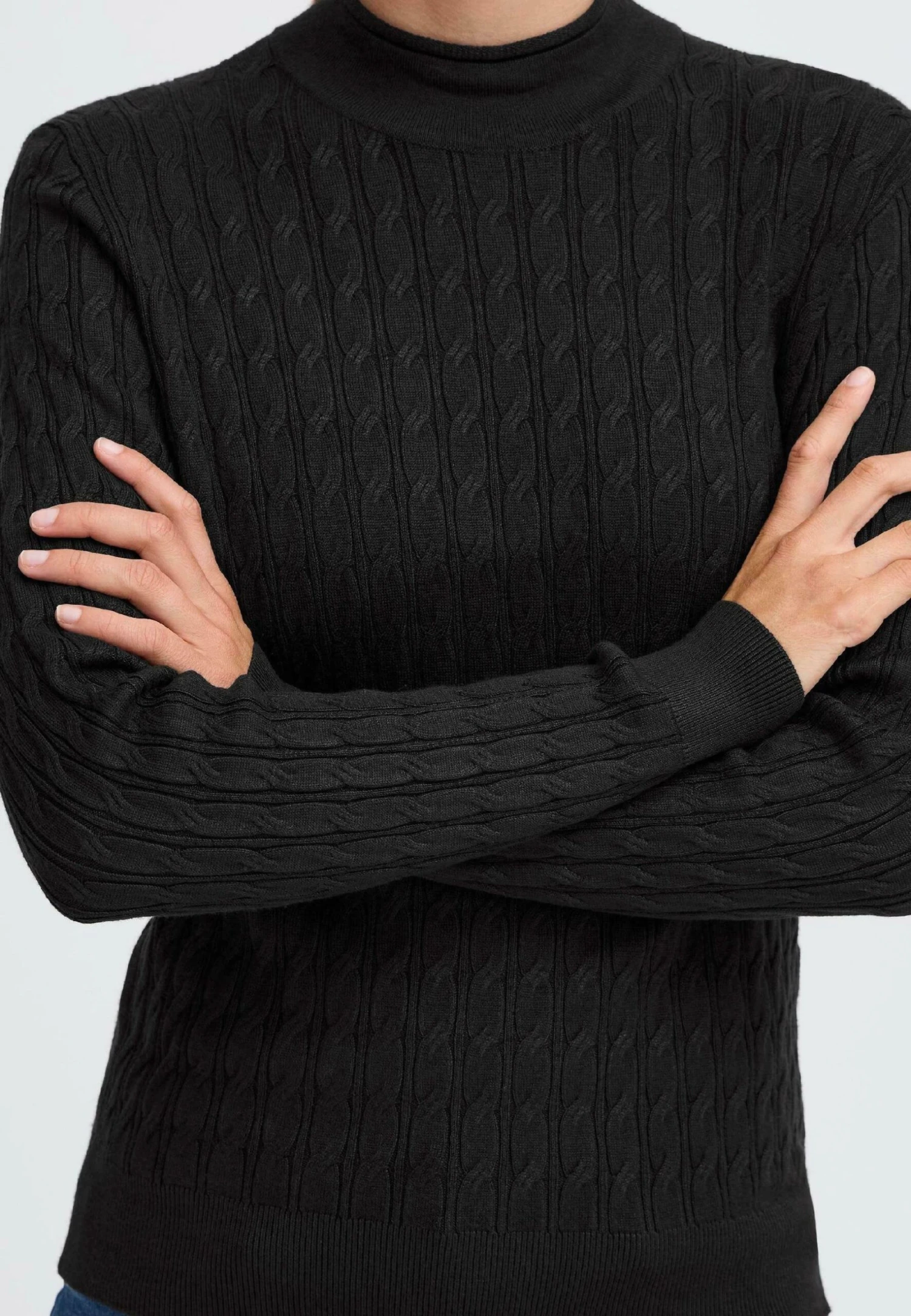 OXMO IHSALLY - Jumper - Black 4 OXMO IHSALLY - Jumper - Black - Image 4