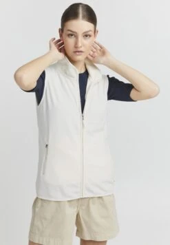 OXMO OXRagnara - Waistcoat - Cloud Dancer