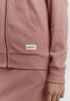 OXMO OXLOVA - Zip-up Sweatshirt - Ash Rose Melange -OXMO Store 8f2f9f428ccf48088d36af566f72f7ea