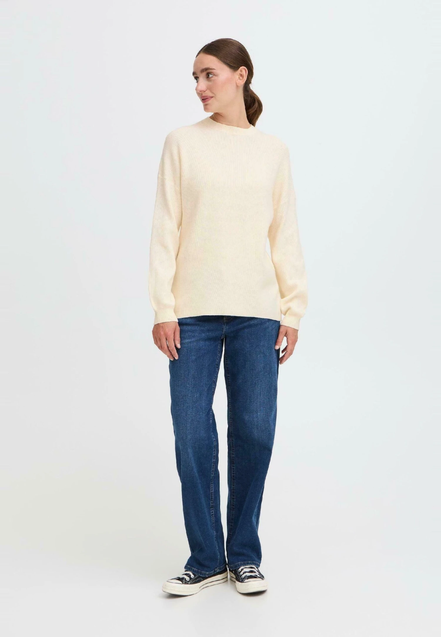 OXMO IHFANSY - Jumper - Birch 2 OXMO IHFANSY - Jumper - Birch - Image 2