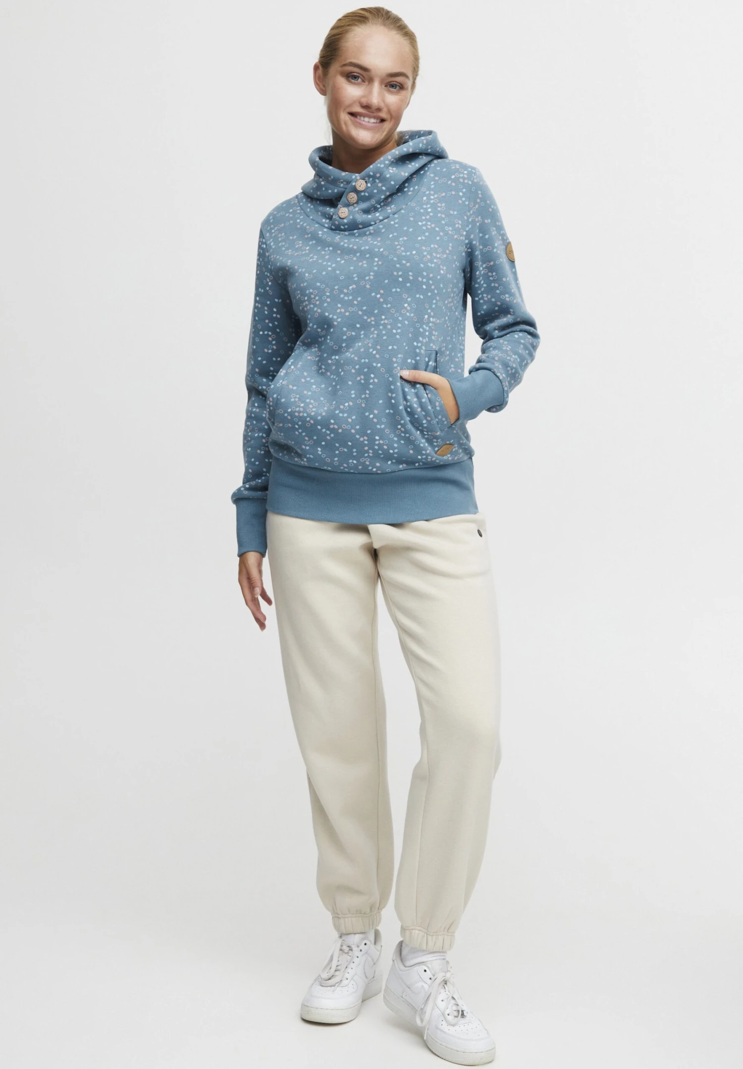 OXMO OX - Hoodie - Bluestone 2 OXMO OX - Hoodie - Bluestone - Image 2