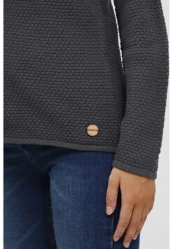 OXMO OXHelga - Cardigan - Pewter -OXMO Store 902e46bd2f4d420b9d500badf78a071e