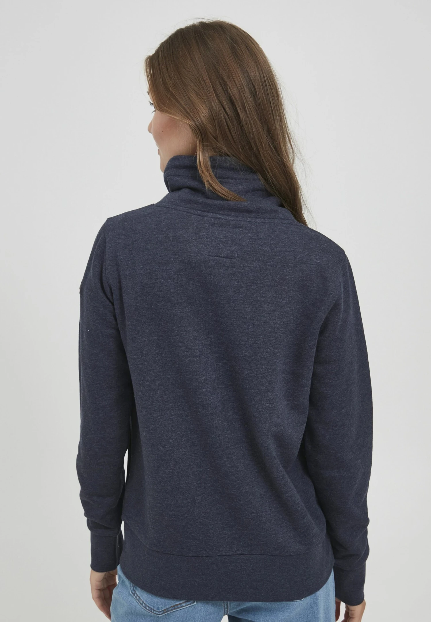 OXMO OXUDINE - Sweatshirt - Total Eclipse Melange 3 OXMO OXUDINE - Sweatshirt - Total Eclipse Melange - Image 3
