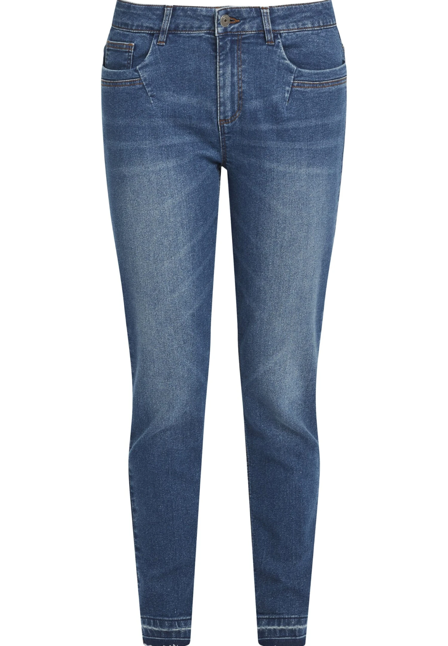 OXMO OXIrabella - Slim Fit Jeans - Antique Blue 6 OXMO OXIrabella - Slim Fit Jeans - Antique Blue - Image 6