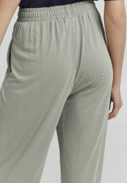 OXMO OXBRYNDIS REGULAR FIT WIDE LEG - Trousers - Sea Grass 13 OXMO OXBRYNDIS REGULAR FIT WIDE LEG - Trousers - Sea Grass -OXMO Store 91980d4262c147de818ed35c55a70442