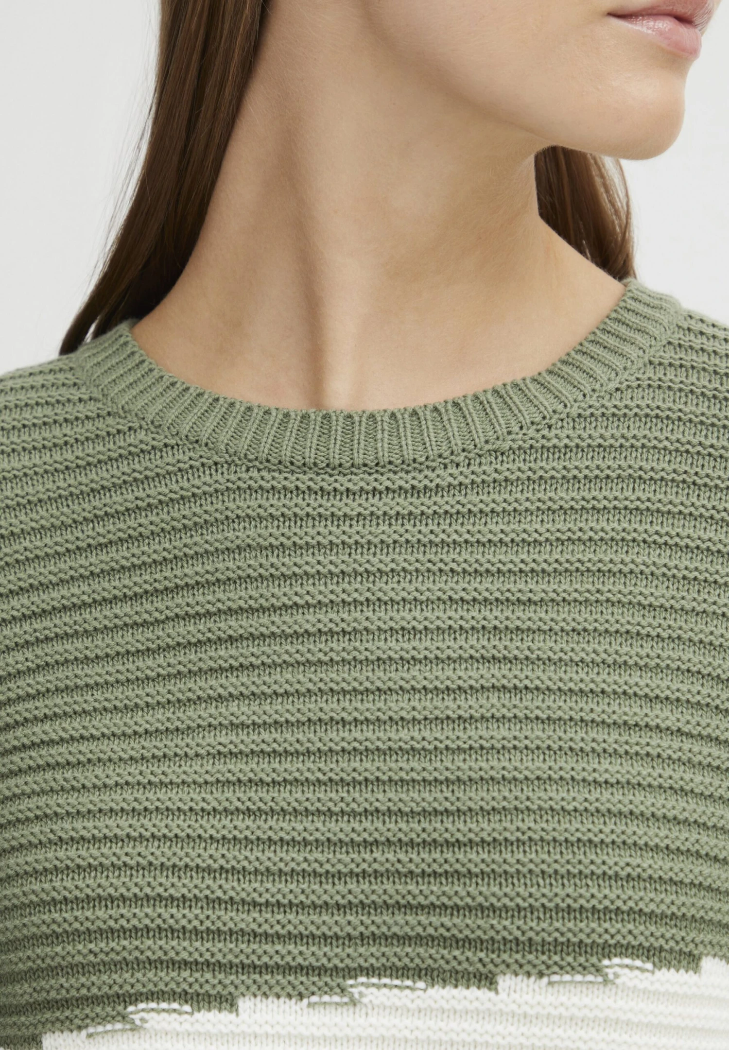 OXMO OXOLMA - Jumper - Hedge Green 4 OXMO OXOLMA - Jumper - Hedge Green - Image 4