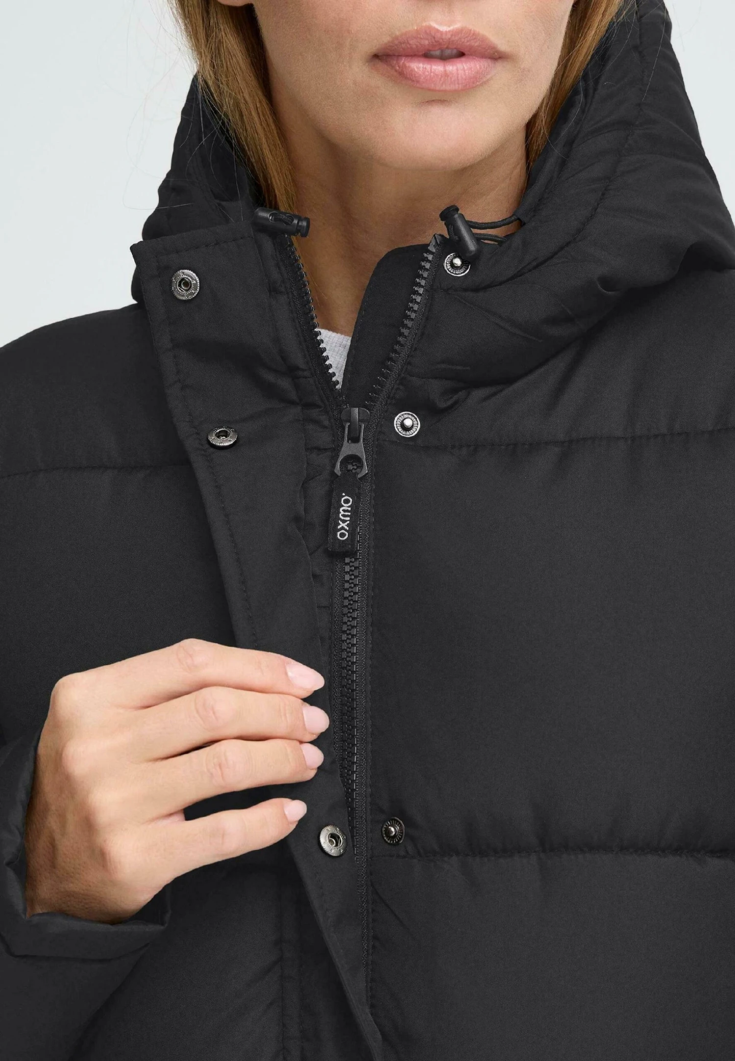 OXMO OX LONG - Winter Coat - Black 4 OXMO OX LONG - Winter Coat - Black - Image 4
