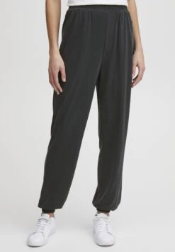 OXMO OXBRIANNA REGULAR FIT - Tracksuit Bottoms - Black