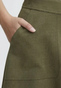 OXMO OXJUNE - A-line Skirt - Olive Night 12 OXMO OXJUNE - A-line Skirt - Olive Night -OXMO Store 93025c8d5cb141538dc911e660f3bc9c