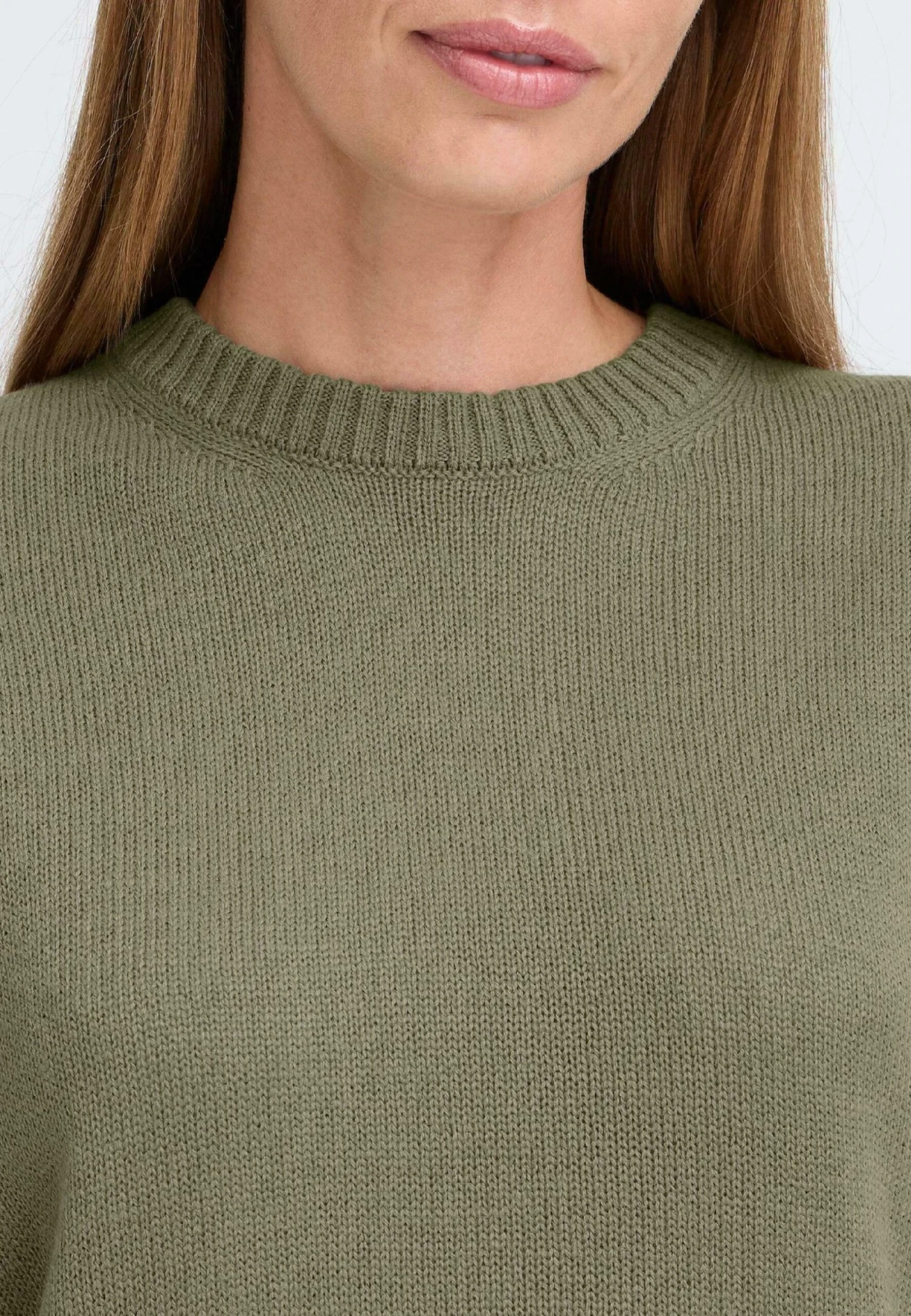 OXMO IHSAMSON - Jumper - Mulled Basil 4 OXMO IHSAMSON - Jumper - Mulled Basil - Image 4