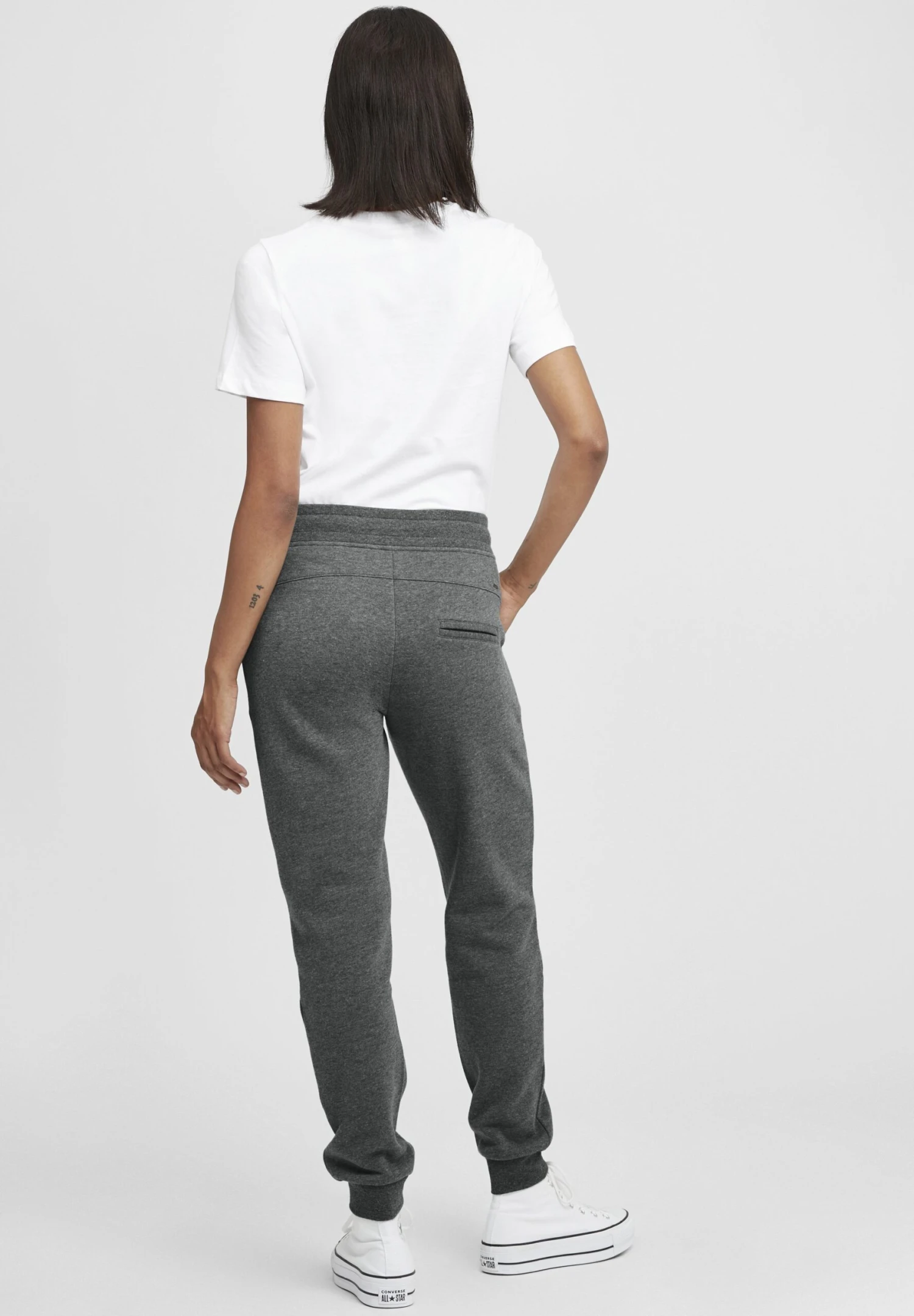 OXMO OXOLIVIA REGULAR FIT - Tracksuit Bottoms - Dar Grey M 3 OXMO OXOLIVIA REGULAR FIT - Tracksuit Bottoms - Dar Grey M - Image 3