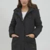 OXMO OXTALA - Winter Coat - Phantom Grey