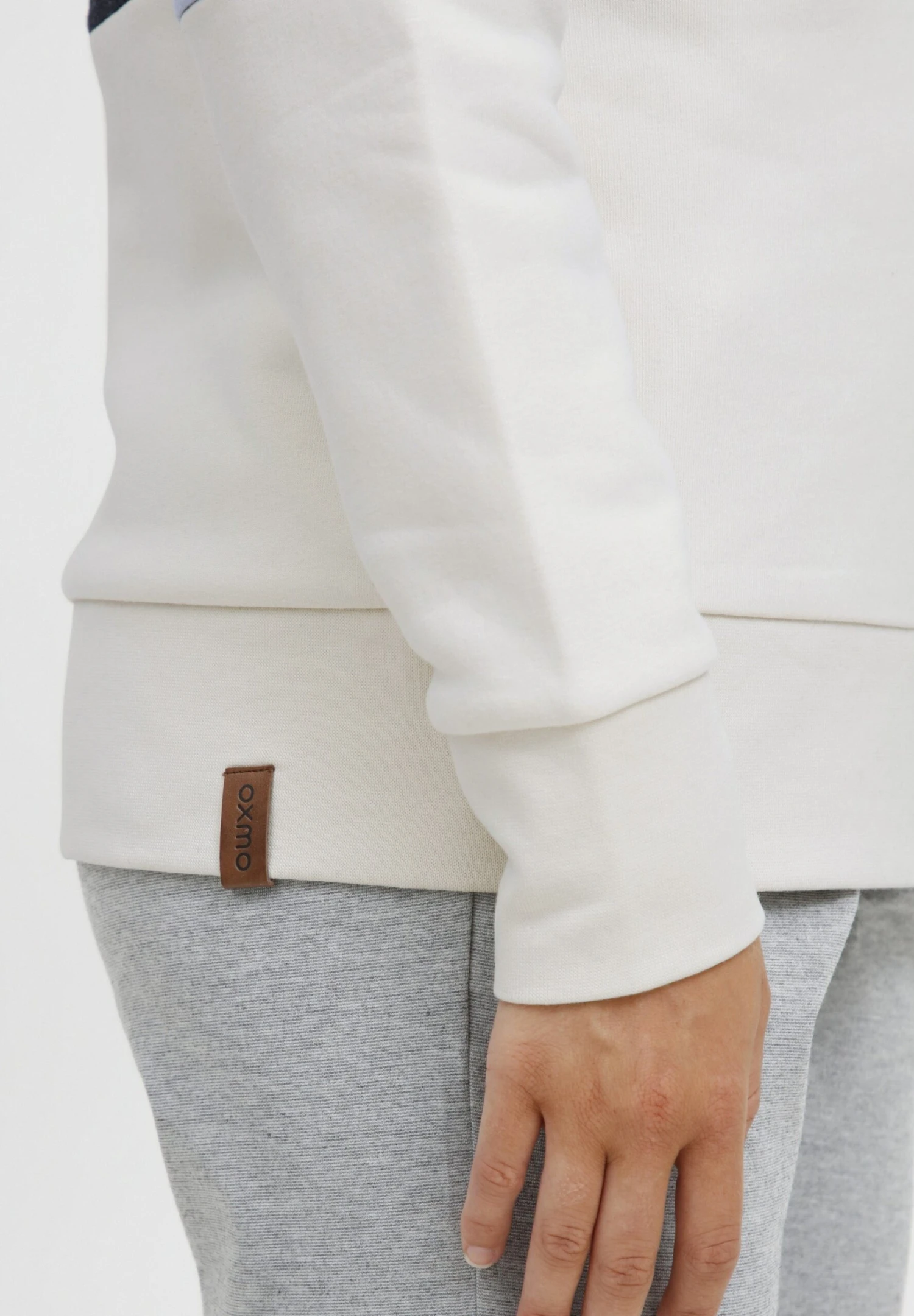 OXMO OXTRINE - Sweatshirt - Total Eclipse Melange 5 OXMO OXTRINE - Sweatshirt - Total Eclipse Melange - Image 5