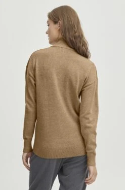 OXMO OXRITA - Jumper - Tannin Melange -OXMO Store 94c08294f54842b0ab5a45ecb90ddae9