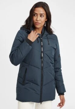 OXMO OXJunchen - Winter Coat - Insignia Blue