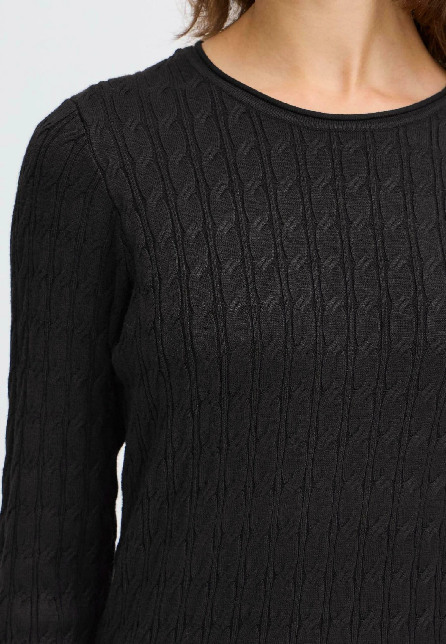OXMO IHSISSE - Jumper - Black 4 OXMO IHSISSE - Jumper - Black - Image 4