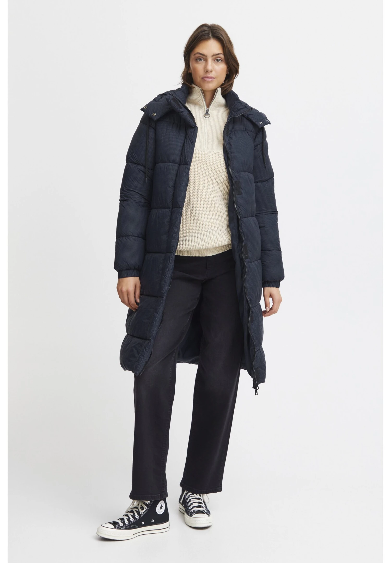 OXMO OXTAMMY - Winter Coat - Total Eclipse 2 OXMO OXTAMMY - Winter Coat - Total Eclipse - Image 2