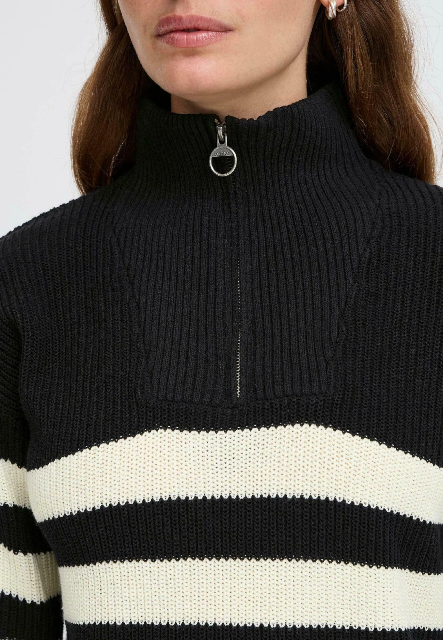 OXMO OXKALANE - Jumper - True Black 4 OXMO OXKALANE - Jumper - True Black - Image 4