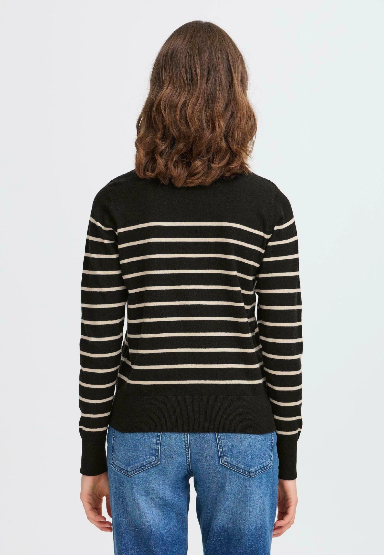 OXMO FRKEANA - Jumper - Black Mix 3 OXMO FRKEANA - Jumper - Black Mix - Image 3