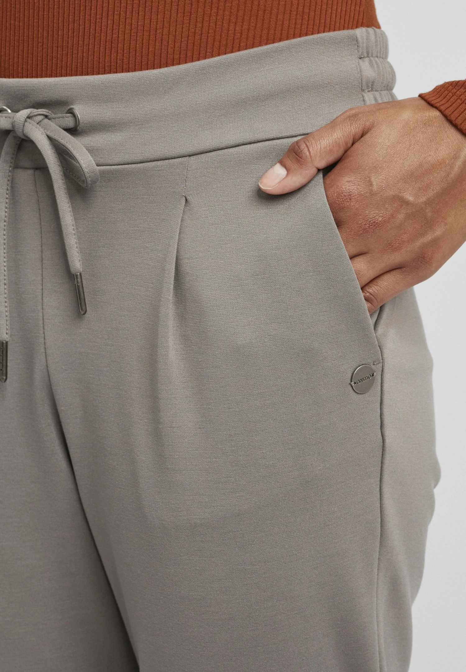 OXMO OXANITA REGULAR FIT - Tracksuit Bottoms - Steel Gray 4 OXMO OXANITA REGULAR FIT - Tracksuit Bottoms - Steel Gray - Image 4