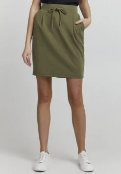OXMO OXARNA - Pencil Skirt - Ivy Green
