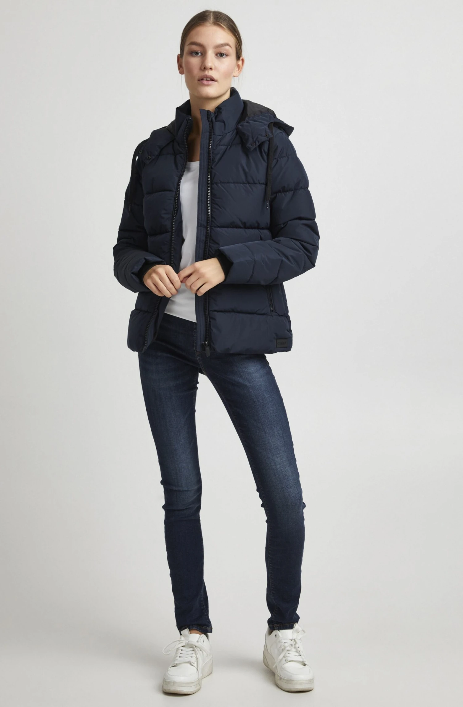 OXMO OXSOFINA - Winter Jacket - Total Eclipse 2 OXMO OXSOFINA - Winter Jacket - Total Eclipse - Image 2