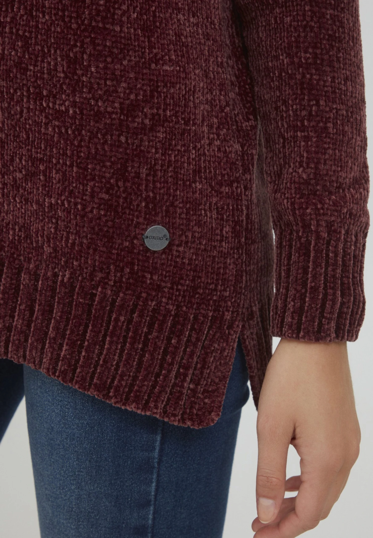 OXMO OXELVINA - Jumper - Wine Red 5 OXMO OXELVINA - Jumper - Wine Red - Image 5