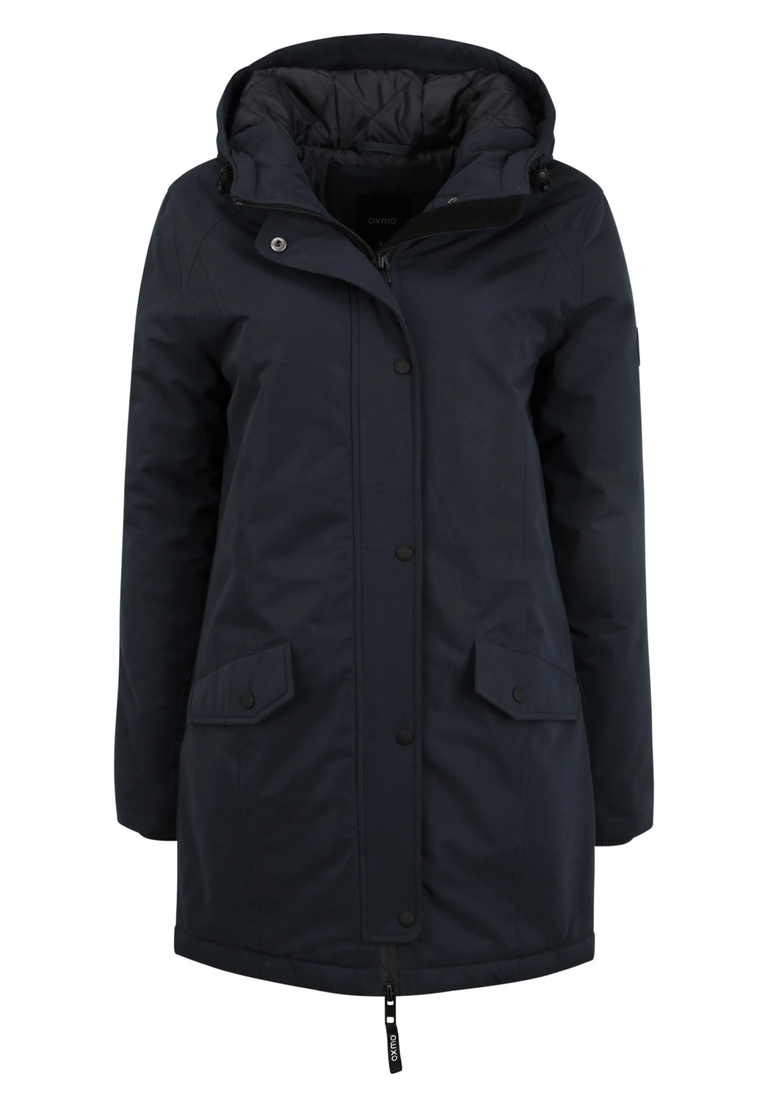 OXMO OXTamila - Winter Coat - Phantom Grey 10 OXMO OXTamila - Winter Coat - Phantom Grey - Image 10