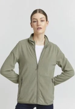 OXMO OXRIKKA - Fleece Jacket - Seagrass