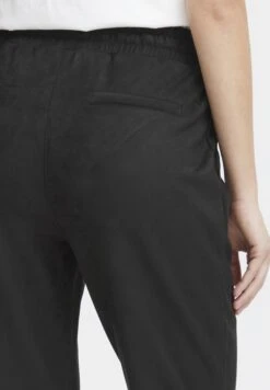 OXMO OXJUDITH REGULAR FIT - Trousers - Black -OXMO Store 9ac9a44491324a9481105ae33e0a4d64