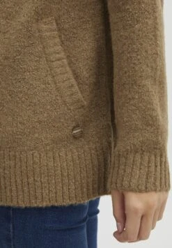 OXMO OXSALLY - Cardigan - Tannin Melange -OXMO Store 9acf6ee7314045689f29b6ccaffb42bd