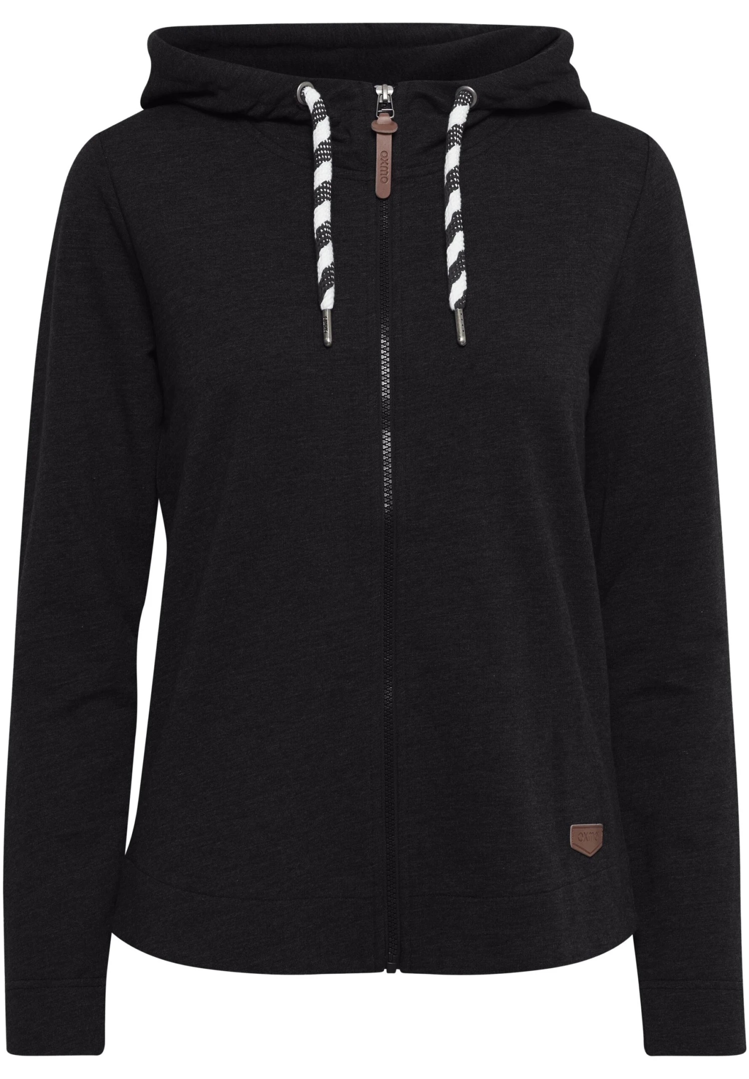 OXMO OXWanda - Zip-up Sweatshirt - Dar Grey M 9 OXMO OXWanda - Zip-up Sweatshirt - Dar Grey M - Image 9