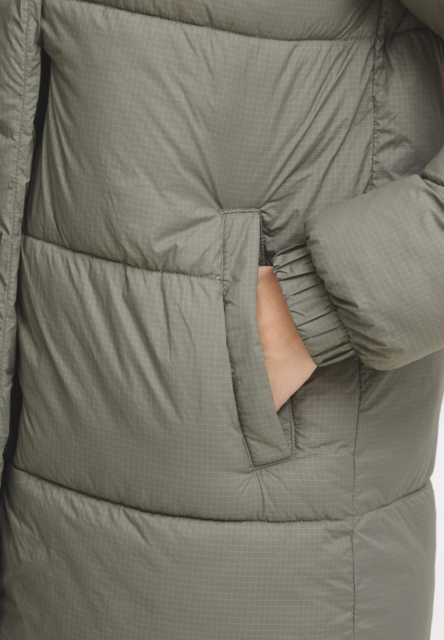 OXMO OXTAMMY - Winter Coat - Vetiver 5 OXMO OXTAMMY - Winter Coat - Vetiver - Image 5