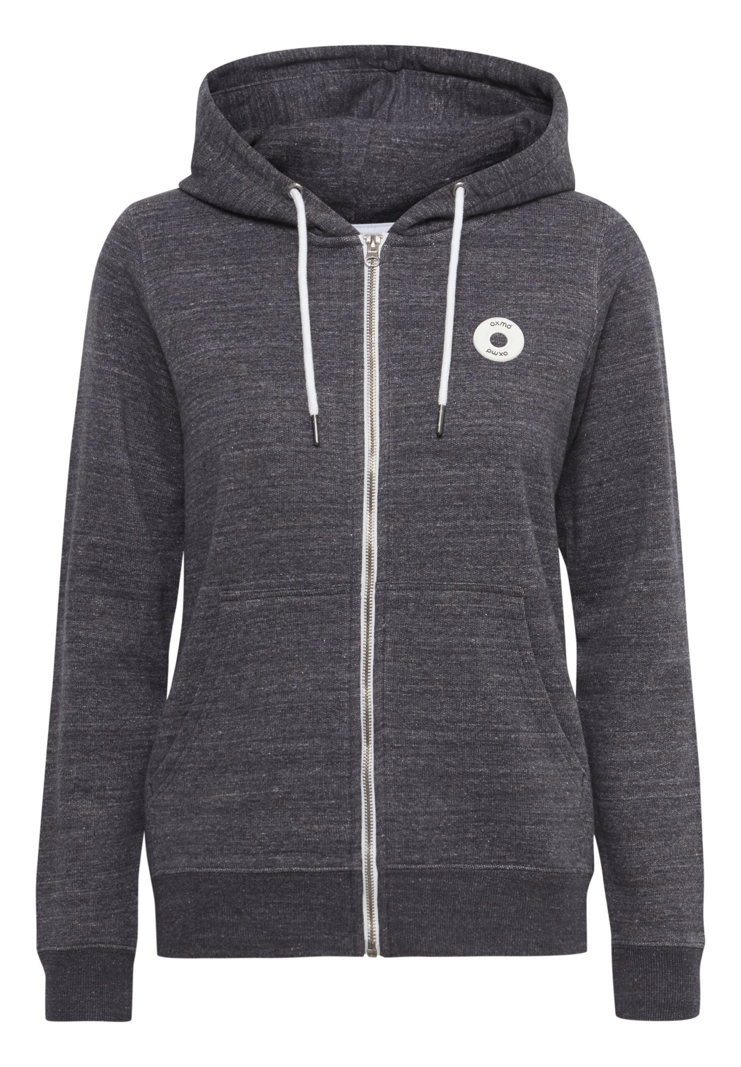 OXMO OXHELNA - Zip-up Sweatshirt - Pewter Melange 9 OXMO OXHELNA - Zip-up Sweatshirt - Pewter Melange - Image 9