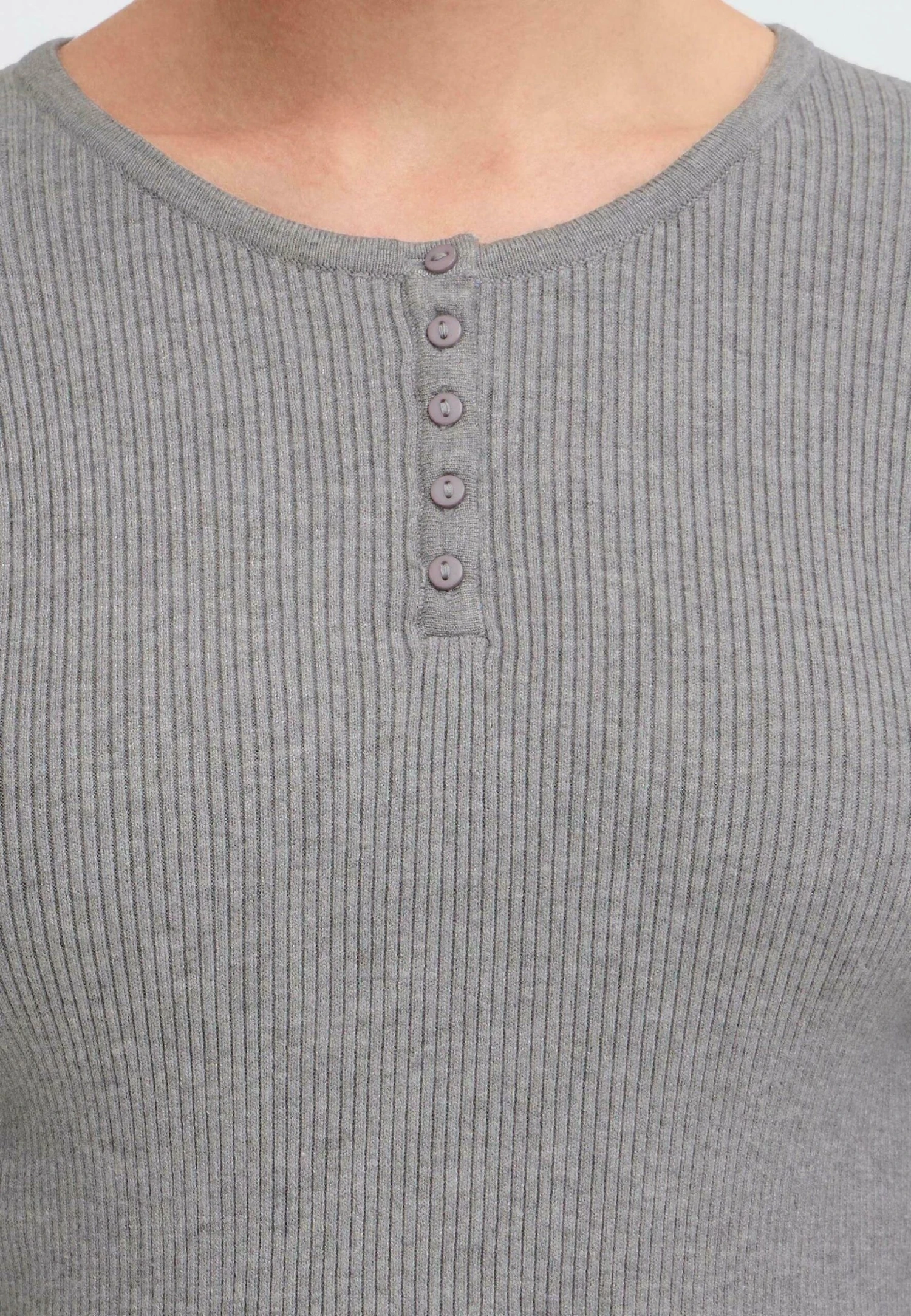 OXMO IHSOLRAY - Jumper - Grey Melange 5 OXMO IHSOLRAY - Jumper - Grey Melange - Image 5