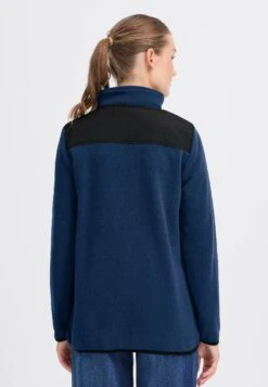 OXMO OXNETE - Fleece Jacket - Dress Blues -OXMO Store 9c7bc68bff9e4443a6fdf8b1321f5af4