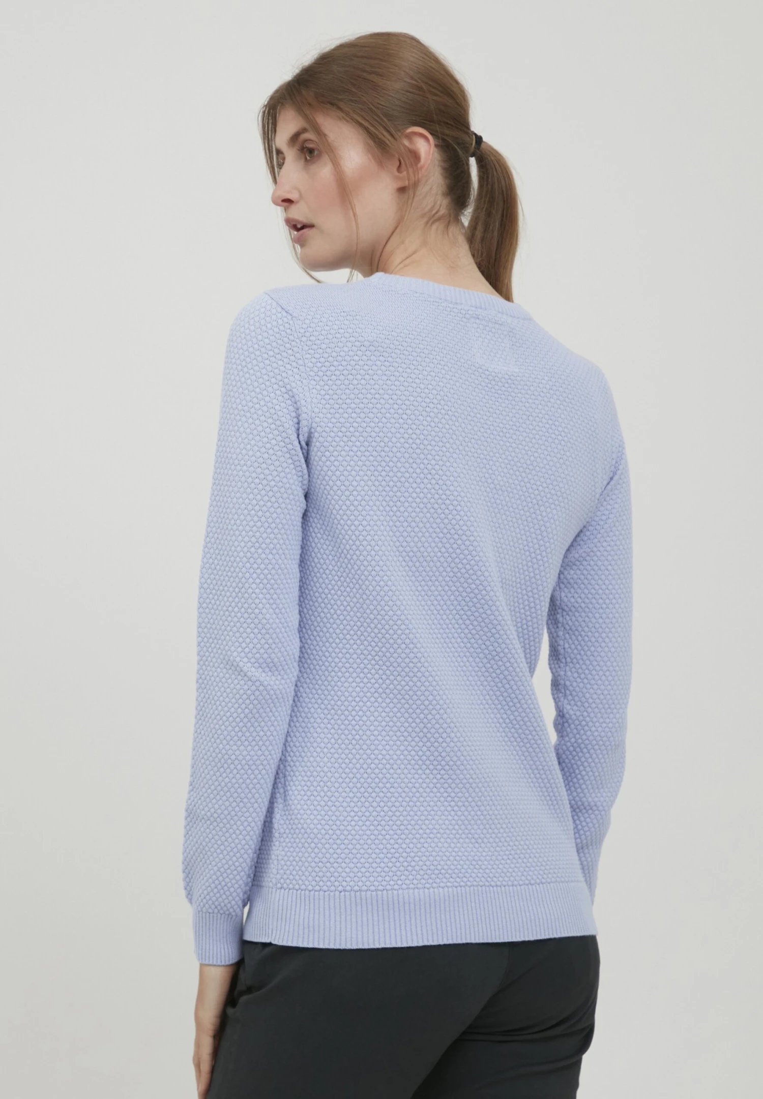 OXMO OXSARAH - Jumper - Sky Blue 3 OXMO OXSARAH - Jumper - Sky Blue - Image 3