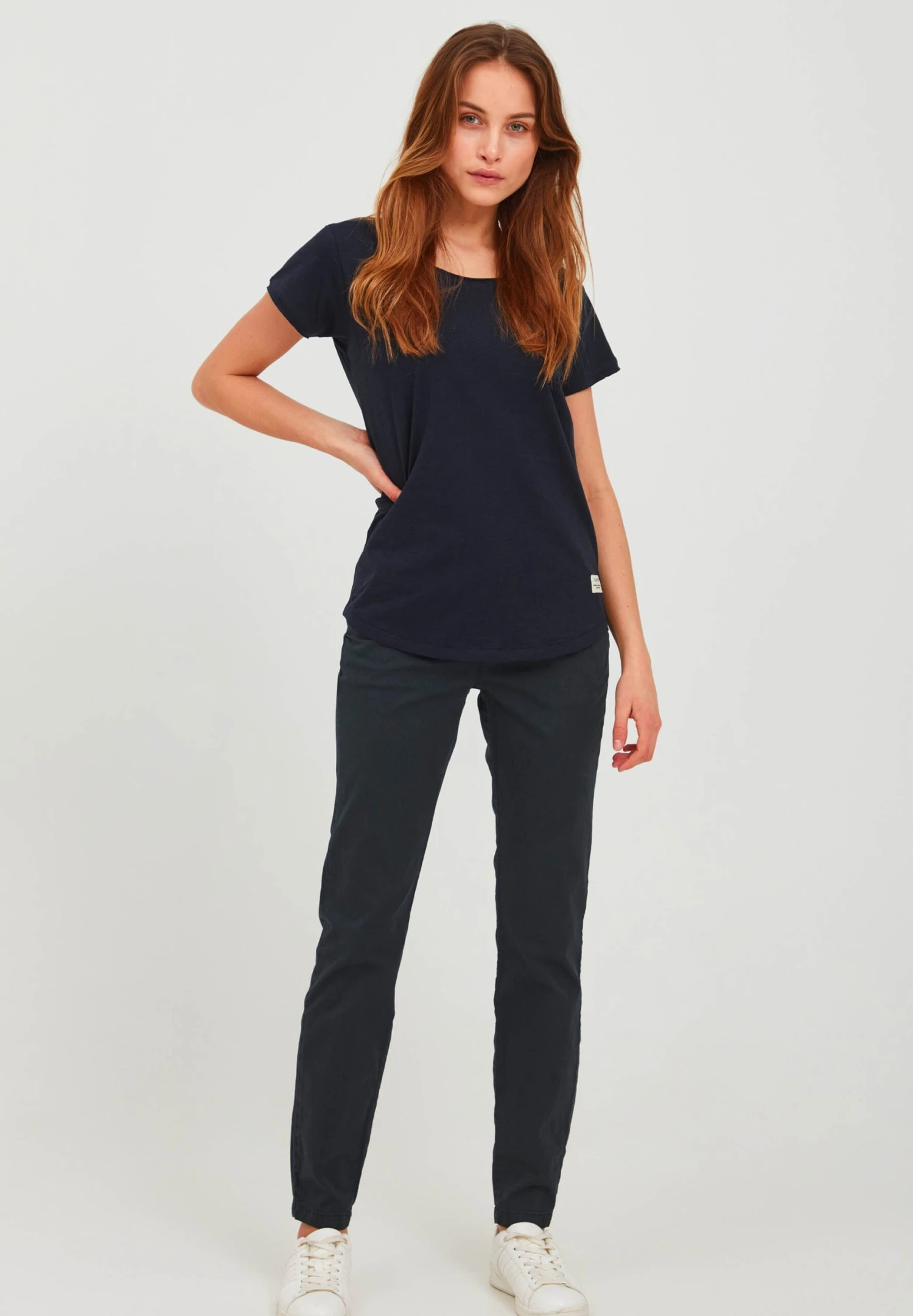 OXMO OXCHILLI - Chinos - Ebony 2 OXMO OXCHILLI - Chinos - Ebony - Image 2