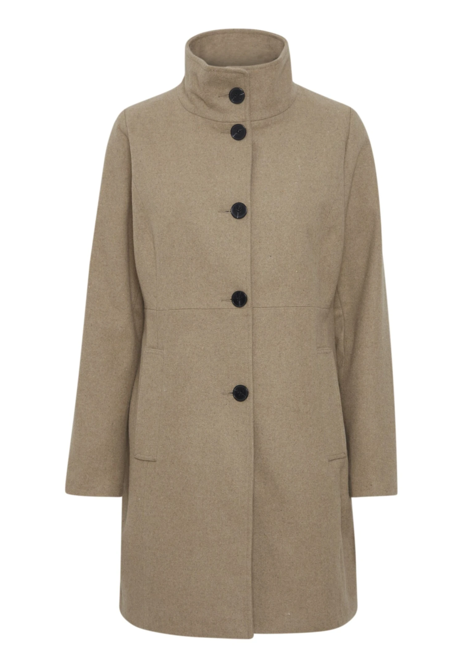 OXMO OXValerine - Classic Coat - Dune Melange 6 OXMO OXValerine - Classic Coat - Dune Melange - Image 6