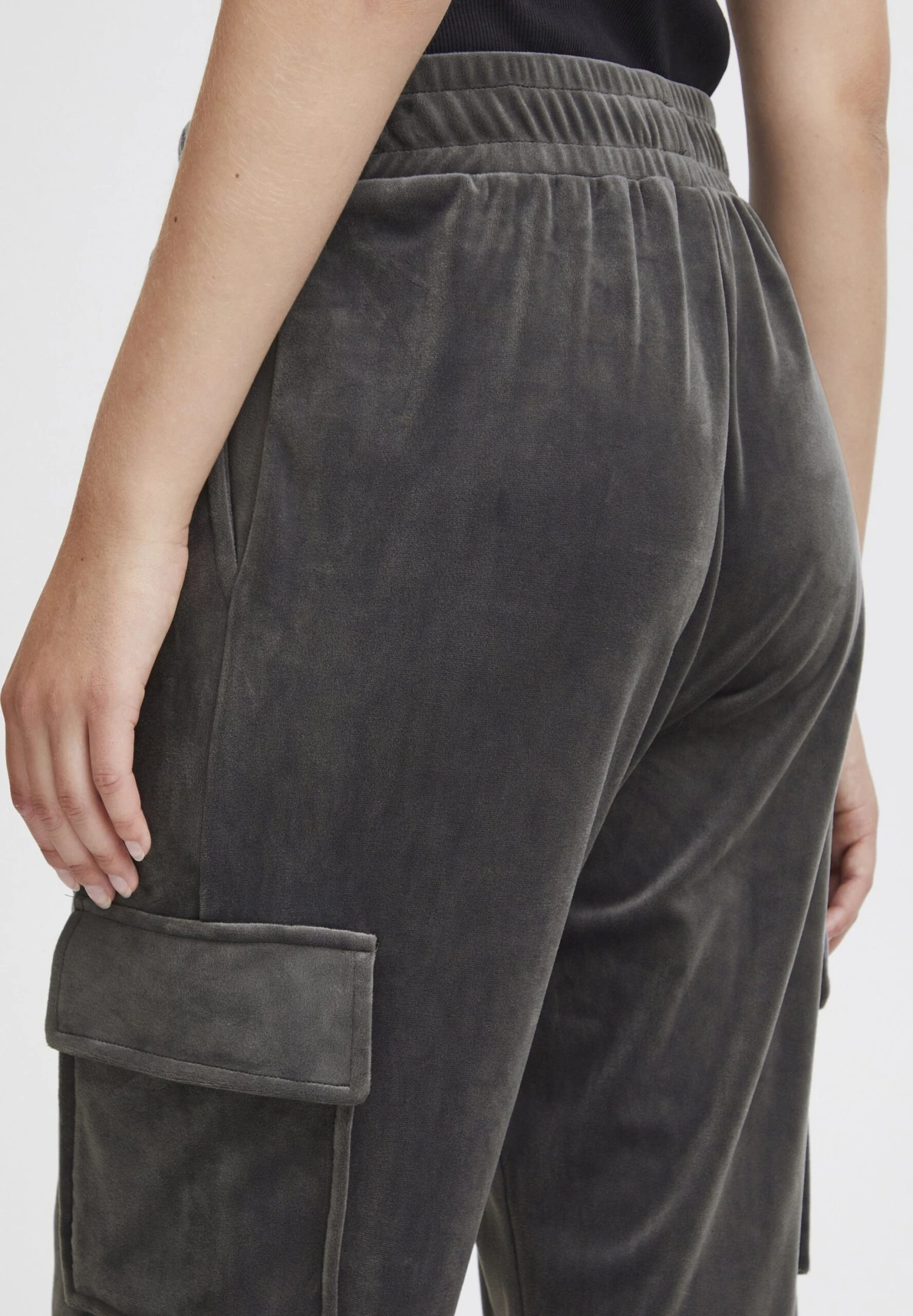 OXMO OXMITALA BAGGY FIT - Cargo Trousers - Castlerock 5 OXMO OXMITALA BAGGY FIT - Cargo Trousers - Castlerock - Image 5