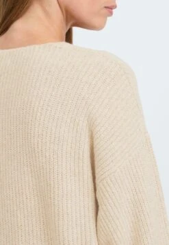 OXMO IHCALLIE - Jumper - Oatmeal Melange 12 OXMO IHCALLIE - Jumper - Oatmeal Melange -OXMO Store 9eda799f6dce4b88ab282c83dfac0429