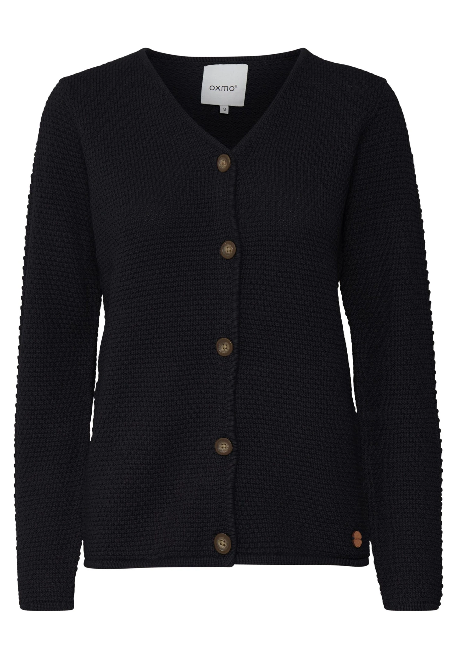 OXMO OXHelga - Cardigan - Black 6 OXMO OXHelga - Cardigan - Black - Image 6